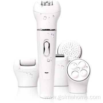 Women's Epilator Hair Remover Lady Trimmer Facial Cleaner